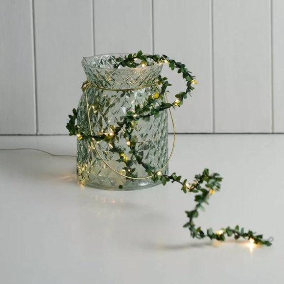 NEW! HP! FAUX HANGING VINE GARLAND LEAF LIGHTS - Picture 2 of 5